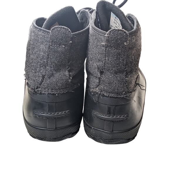 Sperry Top Sider Duck Boots Men 13M Waterproof Rubber Rugged Lace Up Snow Winter - Picture 13 of 15